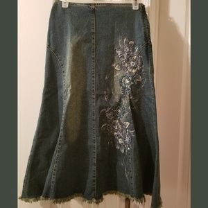 Denim Skirt ladies